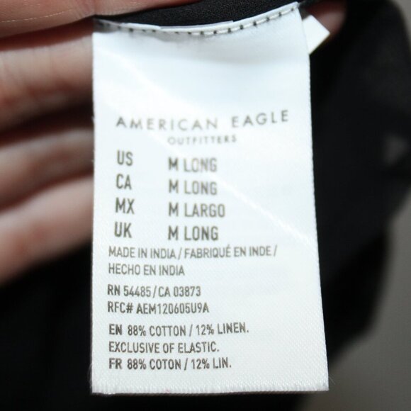 American Eagle Sleeveless Button Front Dress Size Medium - Picture 8 of 8